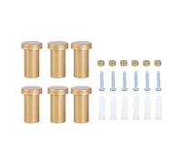 6pcs Black Or Golden Wall Mount Hooks Multipurpose Wall Hooks Over Door Hangers for Kitchen Bathroom and Bedroom Stainless Steel