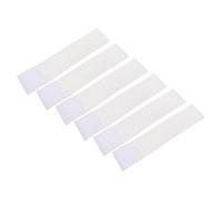 6pcs Blank Football Captain Arm Band White Nylon Sleeve Badge