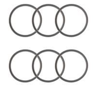 6pcs Blender Gasket Replacement Rubber O Ring for Nutribullet Replacement Parts Accessories for 900 Series 600W and 900W Extractor Blender, Silicone Seal Ring Blender Replacement