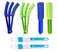 6PCS Blind Cleaner Tool,Blind Duster,Removable Washable Microfiber Sleeves,2 Crevice cleaning brush,for Vertical Blinds Air Conditioner Dust Ceiling
