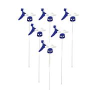 6Pcs Blue Plastic Spray Bottle Nozzles Replacement Heavy Duty Trigger Spray Nozzle 3-Modes Mist and Stream Nozzle Heads for Standard 28/400 Sprayer 8OZ/16OZ Bottles