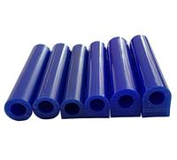 6PCS Blue Ring Wax Tube Carving Wax Mold Hole Round Molding Wax Tool Jewelry Ring Casting Mold Kit Ring Wax Making Kit