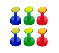 6Pcs Bottle Top Waterers Plant Waterers for Watering Can for 30mm Drinking Bottles Seed Seedling Garden Irrigation (Red Green Blue)