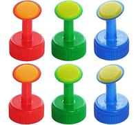 6Pcs Bottle Top Waterers Plastic Plant Waterers Sprinkler Plant Watering Seed Seedling Irrigation for 30mm Drinking Bottles Seed Seedling Garden Irrigation Watering Cans Watering Equipment