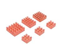 6PCS Brass Heatsinks To Boosts Performances And Long Services Of Electronic Devices For Board Stable Heatsink