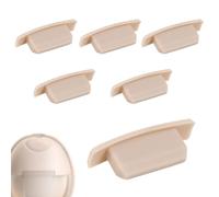 6pcs Breast Pump Spout Cap for Eufy E10/E20/S1/S1 Pro, Silicone Wearable Breast Pump Spout Cover Replacement Parts Avoid Dust and Top Leakage