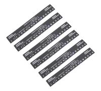 6pcs Brewing Sticker 2-36°c Pet Black for Bottles