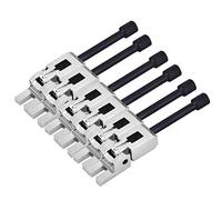 6Pcs Bridge Saddles Replacement Part,Electric Guitar Bridge for Enhanced Tuning Stability and Smooth Playability