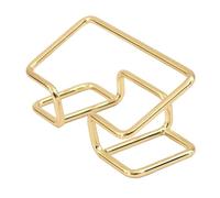 6PCS Business Card Holder Set for Desk Small Metal Business Card Holder Stand Set Kit for Office Desktop for Women and Men