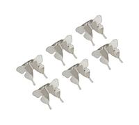 6PCS Butterfly Design Hairpin for Women Metal Hair Clips Delicate Styling Accessories Butterfly Clips for Event Hairstyle, フリーサイズ