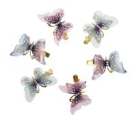 6Pcs Butterfly Hair Clips for Cute Moving Barrettes Vivid Hair Accessories for Women Stylish Tiny Butterfly Pins for Various Hairstyles and Occasions