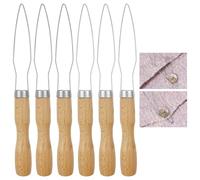 6PCS Button Hook and Zipper Pull Helper,One Hand Button Assist Device Dressing Aid Tool Button Helper Tool for Elderly Seniors Disabled Men and Women Arthritis & Limited Dexterity