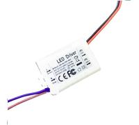 6Pcs By EMC LVD 6W AC85-277V LED Driver 1-6x1W 300mA DC2-20V PowerSupply Constant Current For Ceiling Lamp