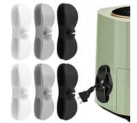 6pcs Cable Buddy Gray/Black/White Command Cable Clips 10.5x3x3mm