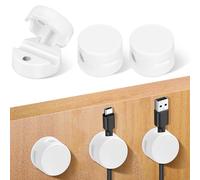 6pcs Cable Clips Adhesive Magnetic Cord Holder for Earphone Wires