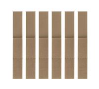6PCS Cable Management Sleeves, Outdoor Tactical Accessory Storage Adhesive Panels, MOLLE Mountable, Nylon (14.5x2cm, 0.017kg)(CB)