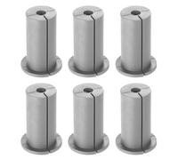 6pcs Cable Routing Kit for Starlink, Silicone Cable Feed Through Bushings for 1 Inch Wall Hole Cable Wall Grommet Cable Mounting Accessories for Starlink Ethernet Cable (Gray)