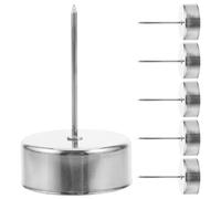 6pcs Candle Holder Spike Insert for Iron Christmas Tree Decoration