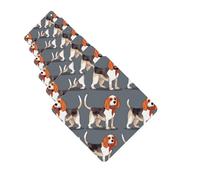 6Pcs Car Air Fresheners Cards Beagle Patterns Hanging Fragrance Scented Cards Lasting Scent Car Aromatherapy Tablets Auto Rearview Mirror Pendant for Wardrobe Shoe Cabinet