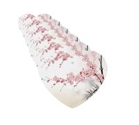 6Pcs Car Air Fresheners Cards Cherry blossoms Tree Zen Hanging Fragrance Scented Cards Lasting Scent Car Aromatherapy Tablets Auto Rearview Mirror Pendant for Wardrobe Shoe Cabinet