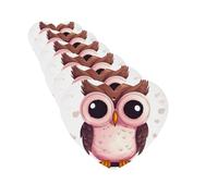 6Pcs Car Air Fresheners Cards Cute owl Hanging Fragrance Scented Cards Lasting Scent Car Aromatherapy Tablets Auto Rearview Mirror Pendant for Wardrobe Shoe Cabinet