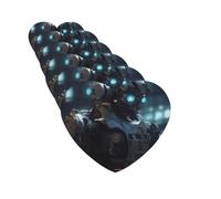 6Pcs Car Air Fresheners Cards Future Robot Hanging Fragrance Scented Cards Lasting Scent Car Aromatherapy Tablets Auto Rearview Mirror Pendant for Wardrobe Shoe Cabinet