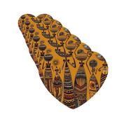 6Pcs Car Air Fresheners Cards Long Lasting Double Sided Hanging Fragrance Scented Card Creative African Culture Car Aromatherapy Tablets Auto Rearview Mirror Pendant for Men Women
