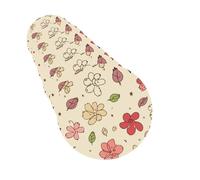 6Pcs Car Air Fresheners Cards Lovely flower patterns Hanging Fragrance Scented Cards Lasting Scent Car Aromatherapy Tablets Auto Rearview Mirror Pendant for Wardrobe Shoe Cabinet