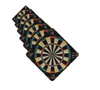 6pcs Car Air Fresheners Dart board Print Hanging Air Freshener Fragrance Scented Cards Cute Car Accessories for Car Home Office Closet Bathroom