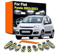 6Pcs Car Bulbs LED Interior Reading Trunk Dome Light Kit, For Fiat Panda 2003-2016 2017 2018 2019 2020 2021 2022 2023 2024