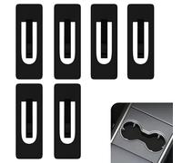 6pcs Car Cup Holder Limiter, Cup Holder Insert for Vehicle, Auto Beverage Stabilizer, Anti-Shake Water Bottle Slot Limiter, Self-Adhesive Pads to Secure Drinks in Cars Trucks and SUVs