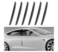 6PCS Car Door Edge Guards,Anti-Scratch Car Door Protector Trim Strip with Self Adhesive for Car Decor,Universal Exterior Car Accessories Door Guards for Cars Trucks SUVs