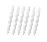 6PCS Car Door Edge Protector, Car Door Anti-Collision Strip Bumper Vehicle Door Edge Guard Strip Anti-Scratches Buffer Trim Edge Protection Strip for Protection against Scratche Bump Scrape(White)