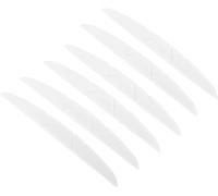 6pcs Car Door Sill Protector Film Cover Anti Scratch Bumper Guard Sticker,Side Door Edge Guards Protector Universal for Car Truck SUV White