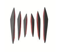 6pcs Car Front Bumper Lip Splitter,Compatible with BMW F11 F30 F32 G20 G60 1er 2er 3er 4er 5er 6er 7er,Car Accessories,carbon fibre