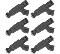 6PCS Car Fuel Nozzle Injection Engine Valve Injectors 0280155863 for Jaguar S-Type 3.0L V6 2000-2007
