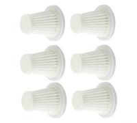 6Pcs Car Vacuum Cleaners Replacement Filters, For PeroBuno For Saker, Filter Dust To Reduce Dust, Keep Your Car Vacuum Cleaner Performing Like New
