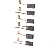 6pcs Carbon Brushes 1617014135, for Bosch GBH5-40DE GSH5E GBH7-45DE Rotary | 6pcs Carbon Brushes 1617014135, for Bosch GBH5-40DE GSH5E GBH7-45DE Rotary Hammer Drill Parts 12.5x6.4x25.2mm