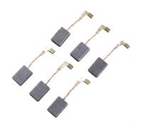 6pcs Carbon Brushes 16mm for 9553 9554 Angle Grinder