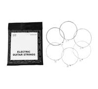 6Pcs Carbon Steel Core Electric Guitar Accessory Strings .009-.042 Steel Wire