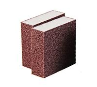 6PCS Carborundum Sponge Brush, Kitchen Emery Scouring Pads Sponges Caspian Stone Pot Clean Brush Rust Eraser Grit Scouring Sponge