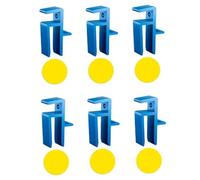 6PCS Carpentry Tools, U-Shaped Scribing Jig & Scribing Tool Set, Plastic Cabinet Door Mounting Jig for Woodworking, DIY & Professional Carpentry