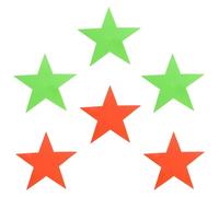 6Pcs Carpet Markers Floor Spot Marking Spots Football Training Tennis Aids