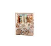 6Pcs Cartoon Capybara Highlighters, Mini Painting Marker Pens Student Stationery