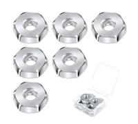 6pcs Chainsaw Bar Nuts for STIHL MS170 MS170C MS171 MS180 MS181 MS192T MS200 MS200T MS210 MS211 MS230 MS231 Chainsaw Sprocket Cover Bar Nut Chainsaw Chain Nut Chainsaw Parts