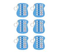 6PCS Checklist Planner Boards for Students, Home, Blue