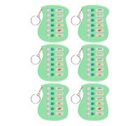 6PCS Checklist Planner Boards for Students, Home, Green