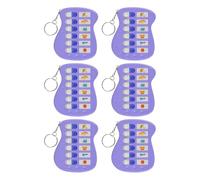 6PCS Checklist Planner Boards for Students, Home, Purple