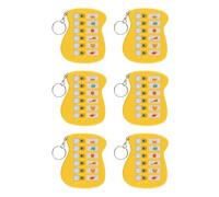6PCS Checklist Planner Boards for Students, Home, Yellow