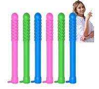 6PCS Chewable Essential Oil Breath Stick,Portable Aromatherapy for Fresh Breath,Essential Oil Inhaler for Respir/atory Support,Chewable Breather Sticks,Chewable Puffer,Stress Relief,Can Take Anywhere